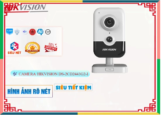 Lắp đặt camera tân phú DS-2CD2443G2-I Camera Sắc Nét  Hikvision