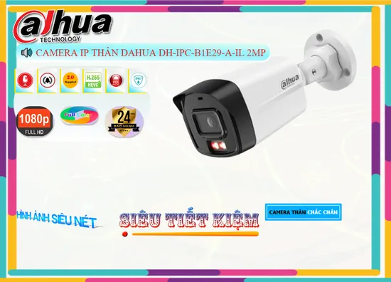 Camera DH-IPC-B1E29-A-IL Dahua, camera quan sát DH-IPC-B1E29-A-IL, camera ghi âm DH-IPC-B1E29-A-IL, lắp đặt camera DH-IPC-B1E29-A-IL, camera ngoài trời DH-IPC-B1E29-A-IL