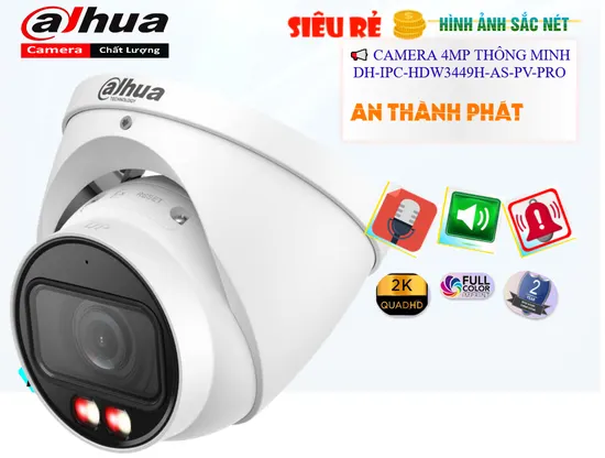 Lắp đặt camera DH-IPC-HDW3449H-AS-PV-PRO Camera Trong Nhà