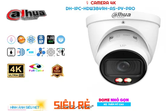 Lắp đặt camera Camera DH-IPC-HDW3849H-AS-PV-PRO Siêu Nét
