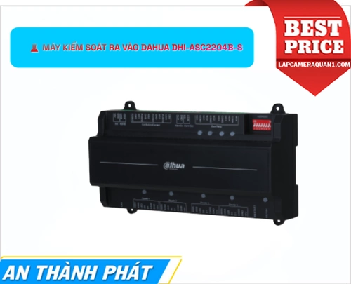 Lắp đặt camera Máy Kiểm Soát Ra Vào DHI-ASC2204B-S