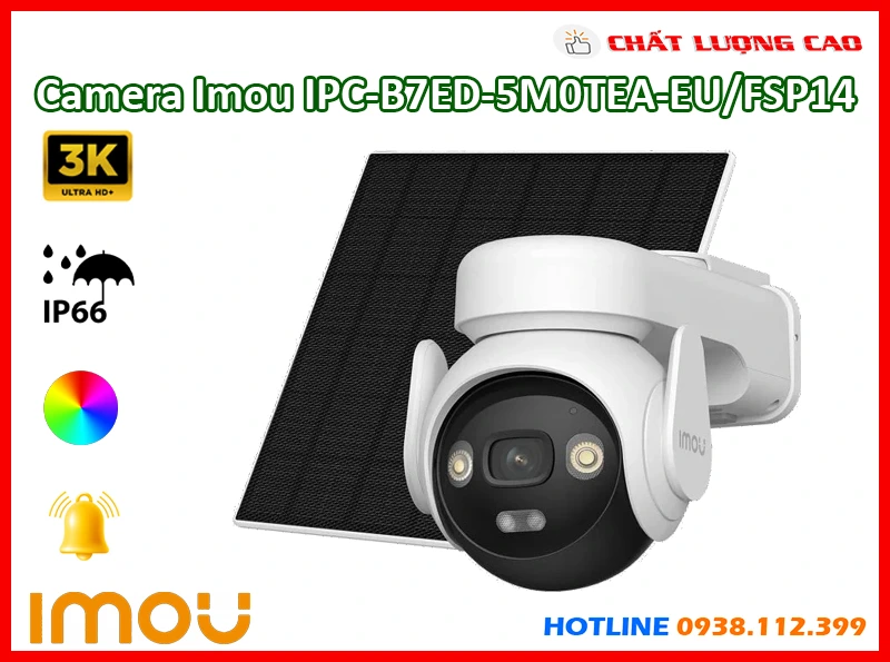 Lắp đặt camera Camera 4G LTE IPC-B7ED-5M0TEA-EU/FSP14