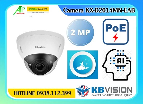 Lắp đặt camera Camera AI KX-D2014MN-EAB Kbvision
