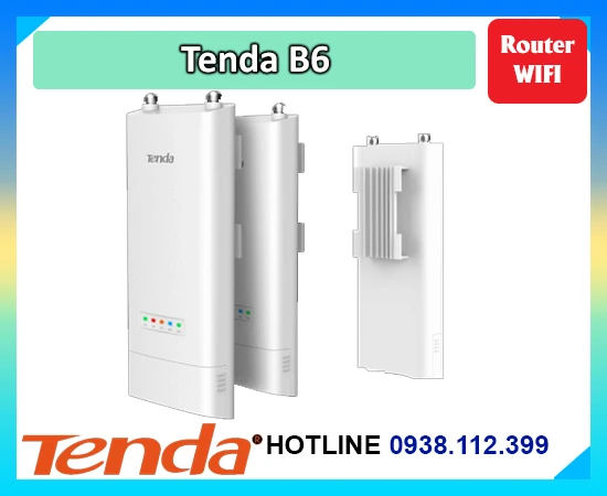 Lắp đặt camera Router Wifi Ngoài Trời Tenda B6
