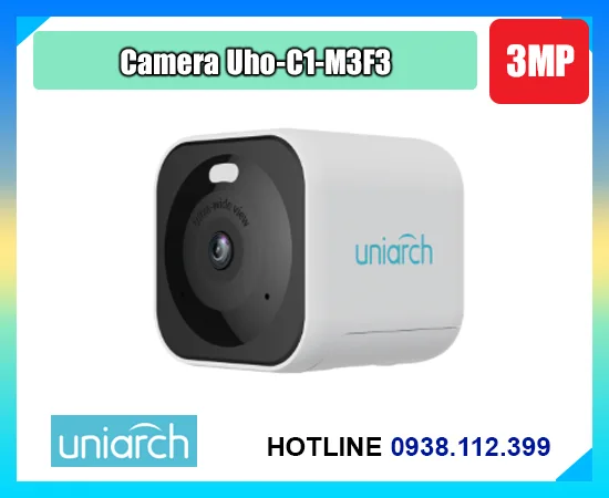 Lắp đặt camera Camera IP WiFI UNV Uho-C1-M3F3 3MP