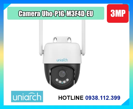 Lắp đặt camera Camera IP PTZ WiFi Uho-P1G-M3F4D-EU Ngoai Troi