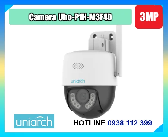 Lắp đặt camera Camera WiFI UNV Uho-P1H-M3F4D 3MP