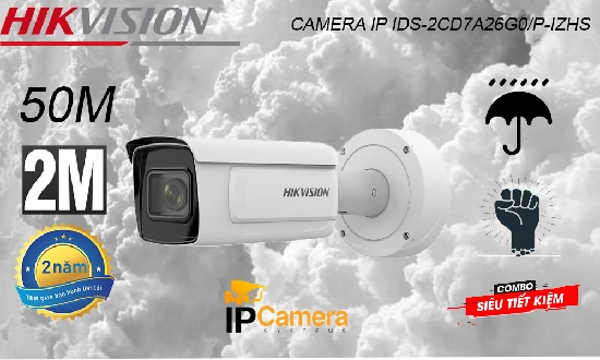 Lắp đặt camera tân phú Camera iDS-2CD7A26G0/P-IZHS  Hikvision Thiết kế Đẹp