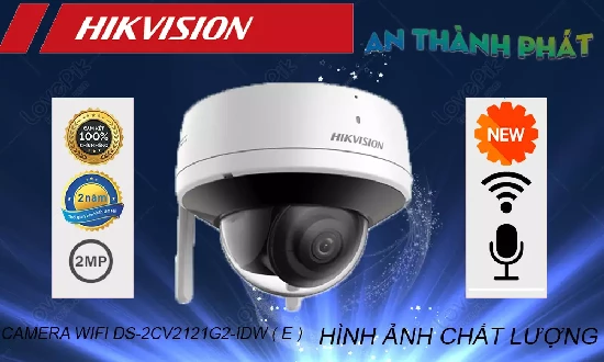 Lắp đặt camera tân phú Hikvision DS-2CV2121G2-IDW(E) Chất Lượng ❇ 
