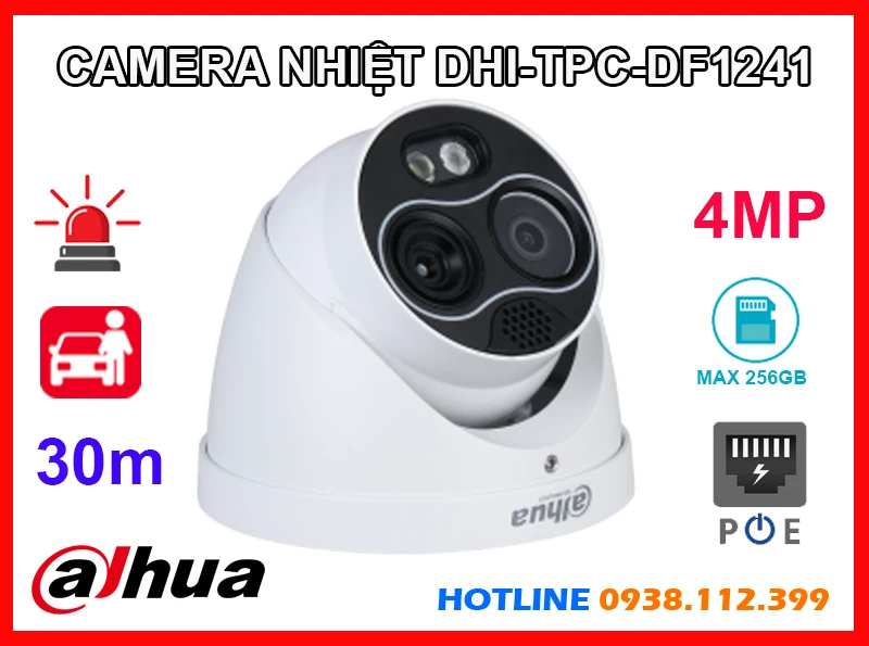 Lắp đặt camera Camera Dahua DHI-TPC-DF1241 (4MP)