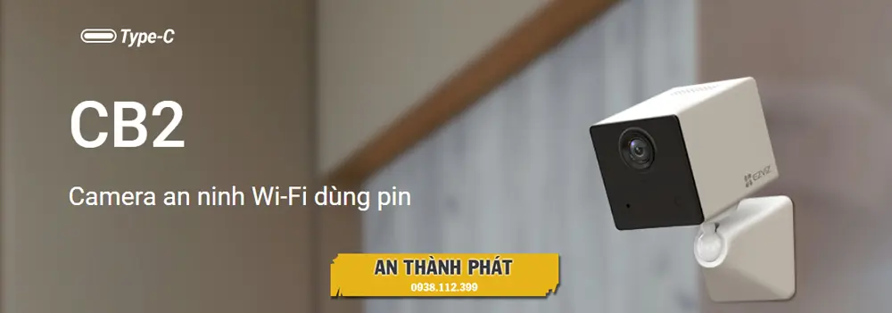 CS-CB2-R100-2D2WF-WH sắc nét Wifi Ezviz CS-CB2-R100-2D2WF-WH sắc nét Wifi Ezviz