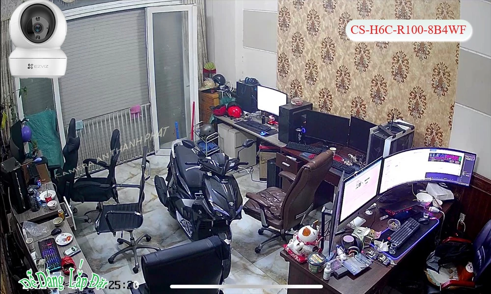 CS-H6c-R100-8B4WF sắc nét Wifi Ezviz CS-H6c-R100-8B4WF sắc nét Wifi Ezviz