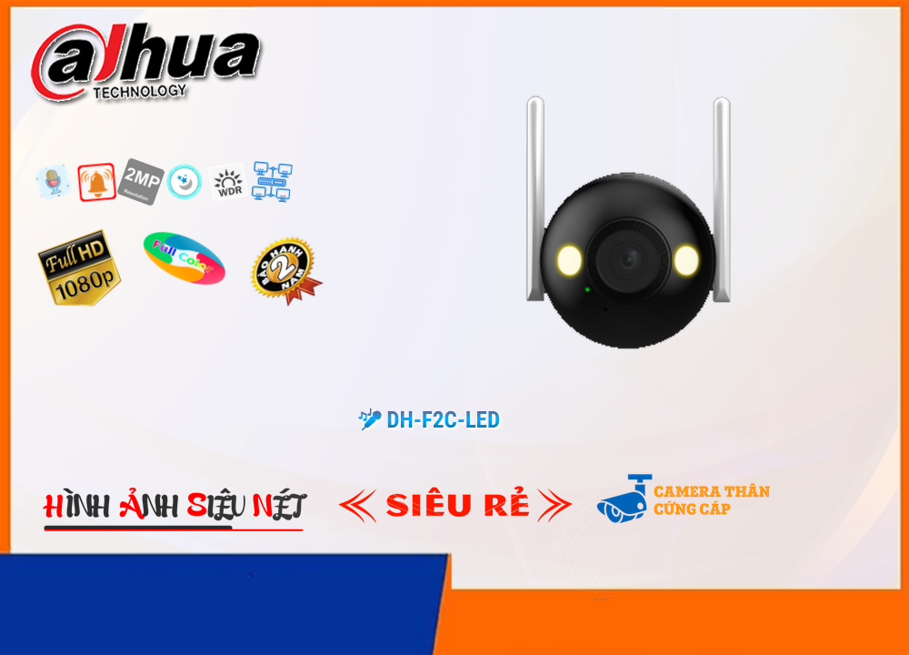 ➠ DH-F2C-LED sắc nét Dahua ➠ DH-F2C-LED sắc nét Dahua