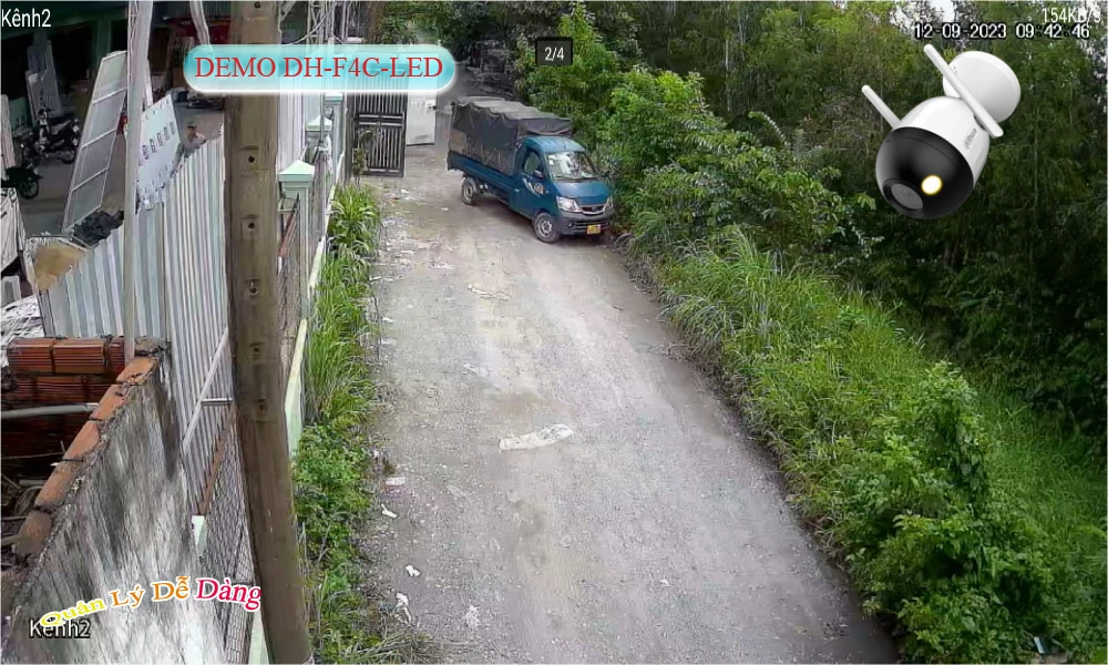 DH-F4C-LED sắc nét Dahua
