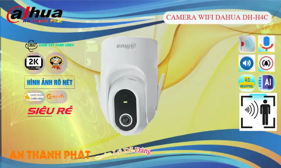 DH-H4C sắc nét Dahua DH-H4C sắc nét Dahua