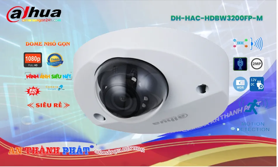 Camera Dahua DH-HAC-HDBW3200FP-M Camera Dahua DH-HAC-HDBW3200FP-M