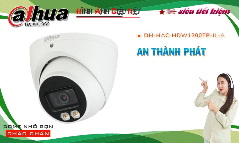 DH-HAC-HDW1200TP-IL-A sắc nét Dahua DH-HAC-HDW1200TP-IL-A sắc nét Dahua