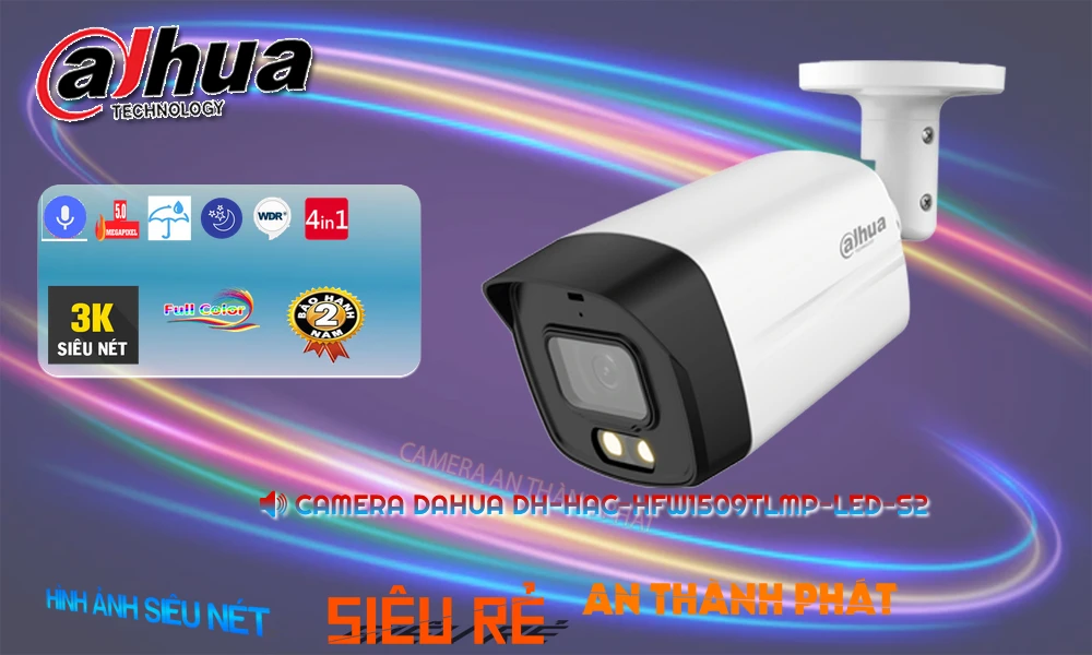 DH-HAC-HFW1239TLMP-LED sắc nét Dahua