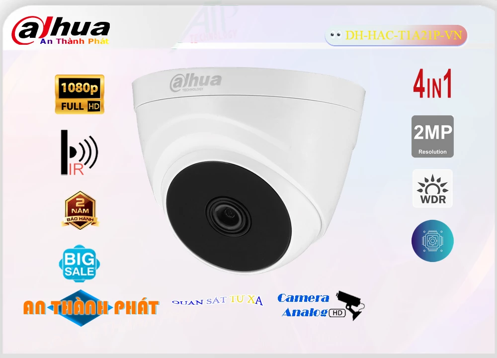 DH-HAC-T1A21P-VN sắc nét Dahua DH-HAC-T1A21P-VN sắc nét Dahua