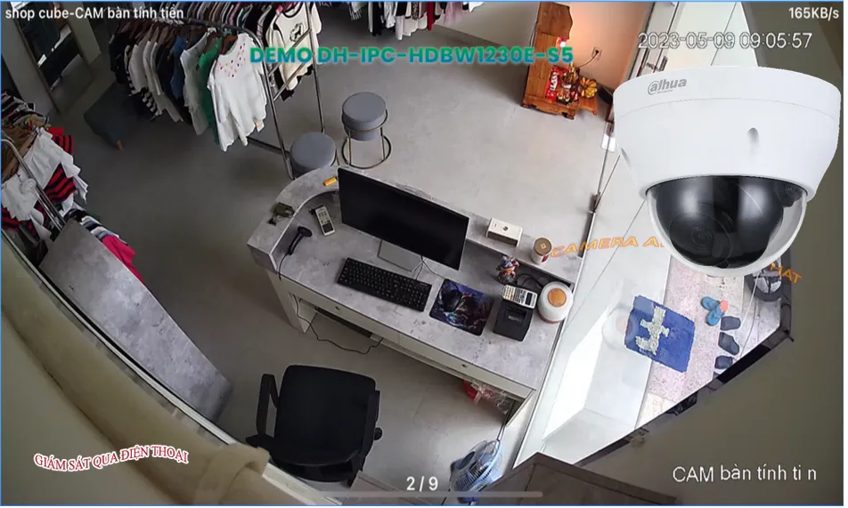 DH-IPC-HDBW1230E-S5 sắc nét Dahua DH-IPC-HDBW1230E-S5 sắc nét Dahua