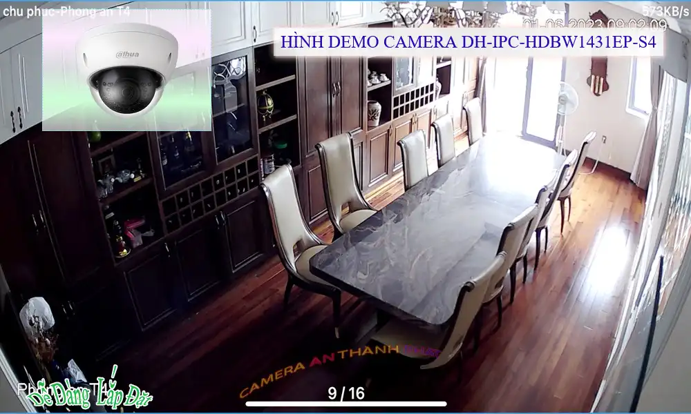 ➠  DH-IPC-HDBW1431EP-S4 sắc nét Dahua