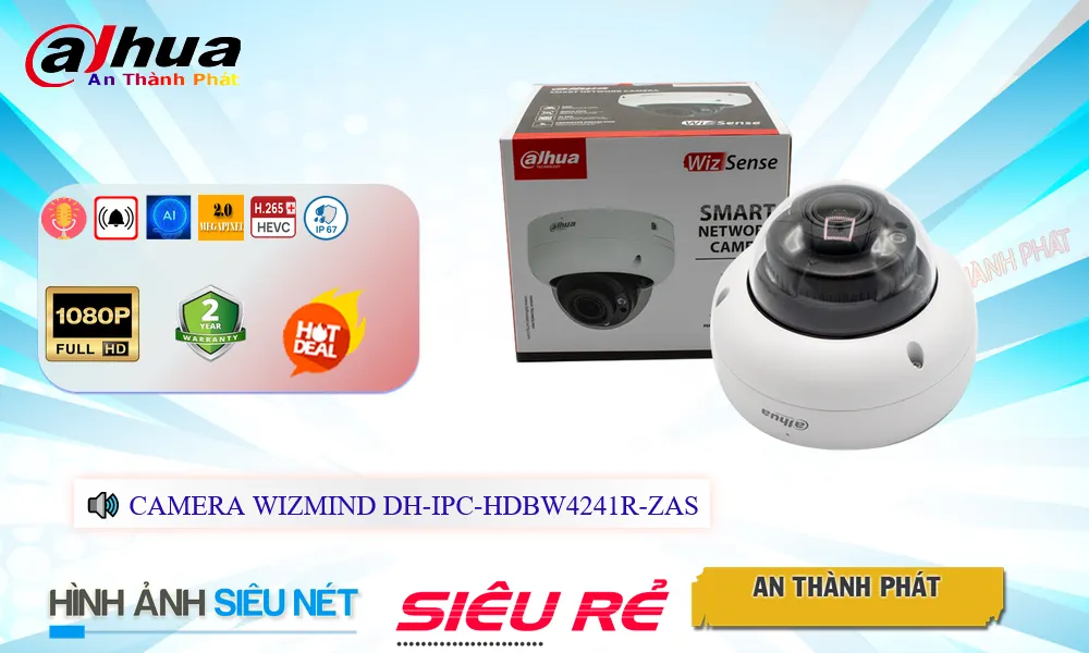 Camera Báo Động DH-IPC-HDBW4241R-ZAS