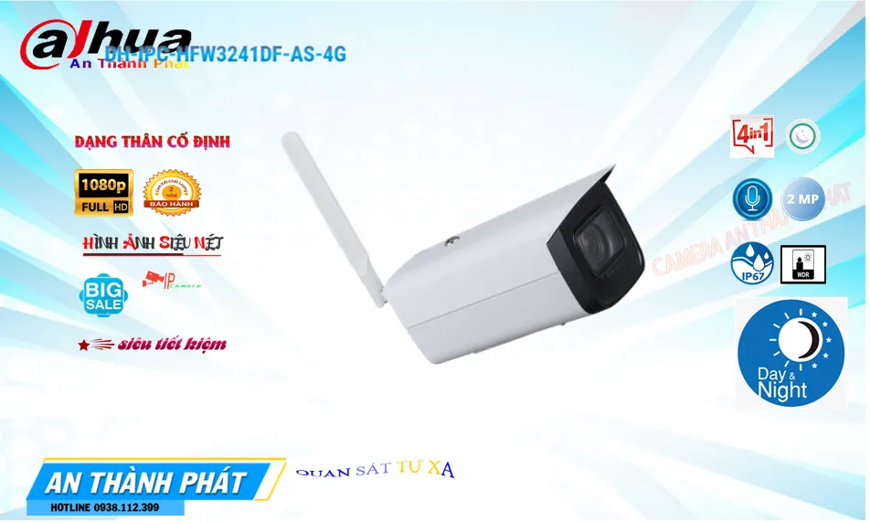 Camera DH-IPC-HFW3241DF-AS-4G Dahua Camera DH-IPC-HFW3241DF-AS-4G Dahua