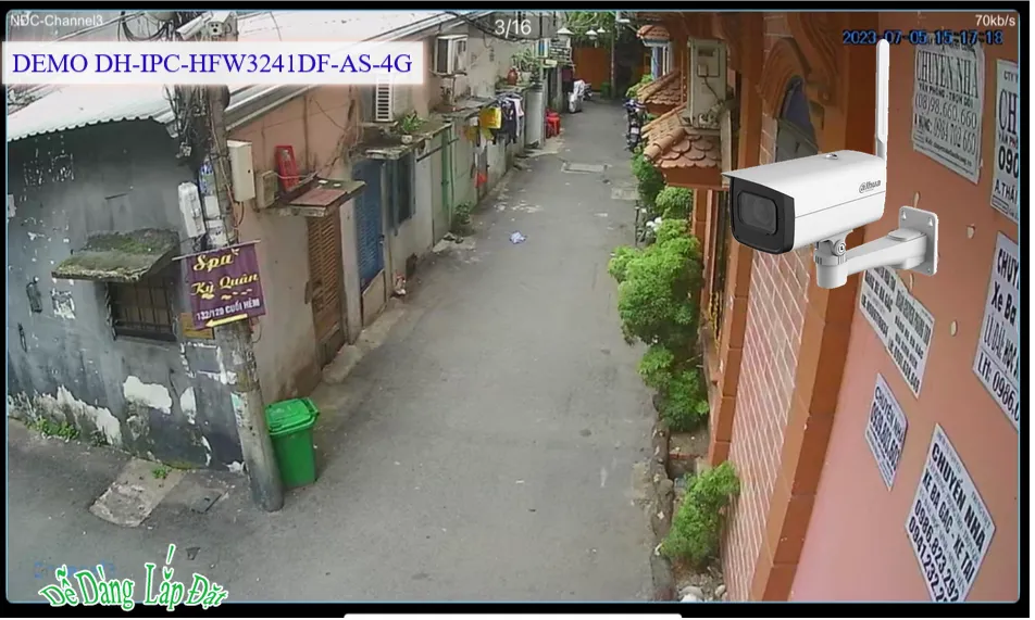 Camera DH-IPC-HFW3241DF-AS-4G Dahua Camera DH-IPC-HFW3241DF-AS-4G Dahua