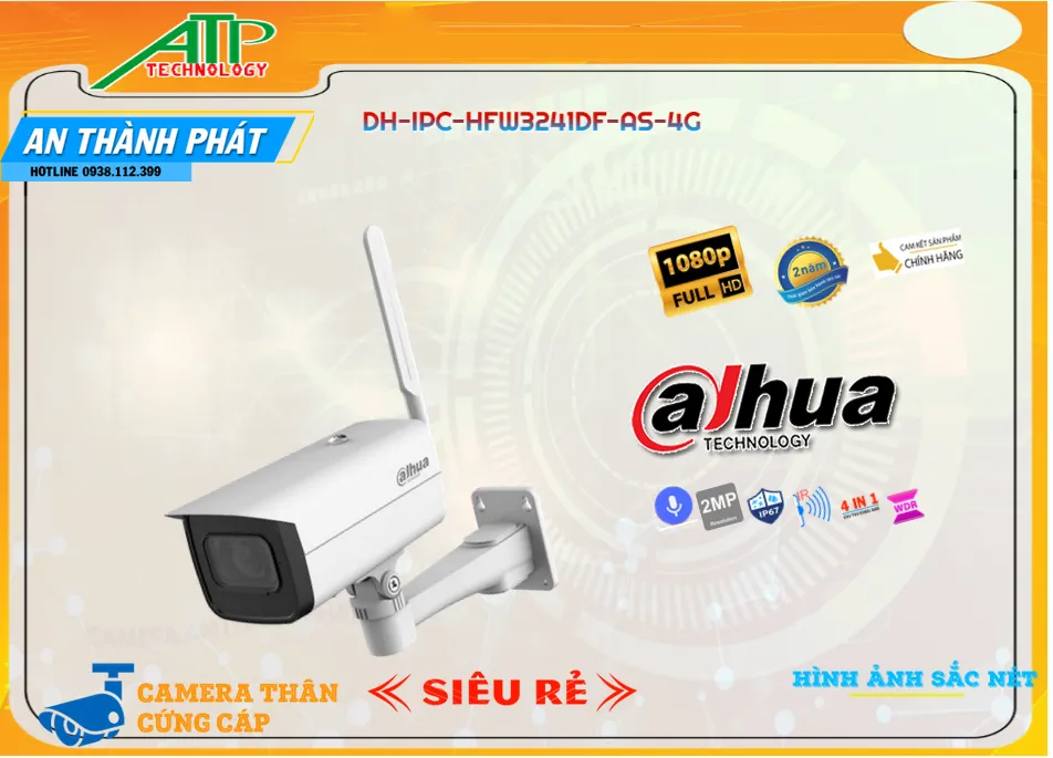 Camera DH-IPC-HFW3241DF-AS-4G Dahua Camera DH-IPC-HFW3241DF-AS-4G Dahua