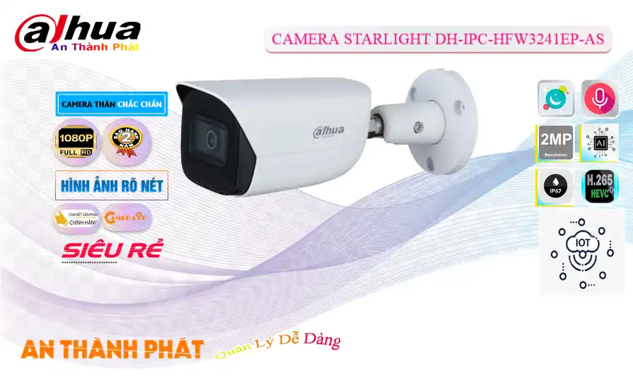 DH-IPC-HFW3241EP-AS sắc nét Dahua ➠ DH-IPC-HFW3241EP-AS sắc nét Dahua ➠