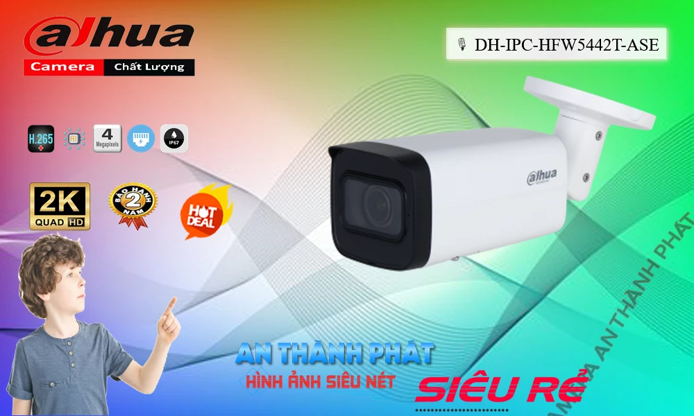 DH-IPC-HFW5442T-ASE sắc nét Dahua