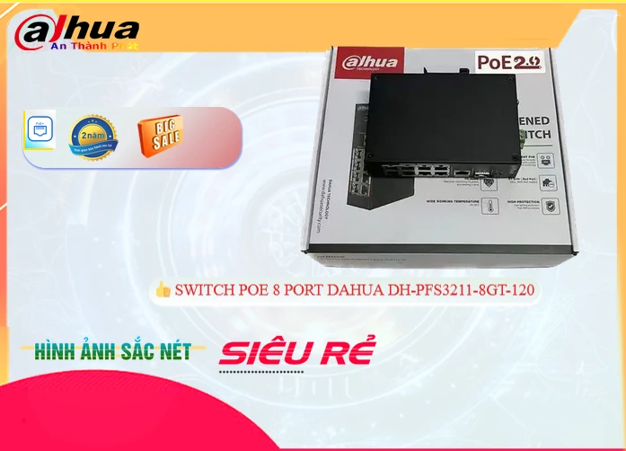 Bộ chia mạng DH-PFS3211-8GT-120 Dahua,thông số DH-PFS3211-8GT-120,DH-PFS3211-8GT-120 rẻ nhất,chức năng DH-PFS3211-8GT-120,DH-PFS3211-8GT-120 giá mới nhất,Giá Bán DH-PFS3211-8GT-120,DH-PFS3211-8GT-120 giá hấp dẫn,DH-PFS3211-8GT-120 Bán Giá Rẻ,Nơi Lắp DH-PFS3211-8GT-120,sale DH-PFS3211-8GT-120,DH-PFS3211-8GT-120 giá mới nhất