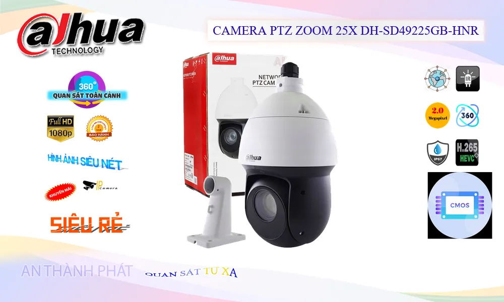 Camera An Ninh  Dahua DH-SD49225GB-HNR Giá rẻ