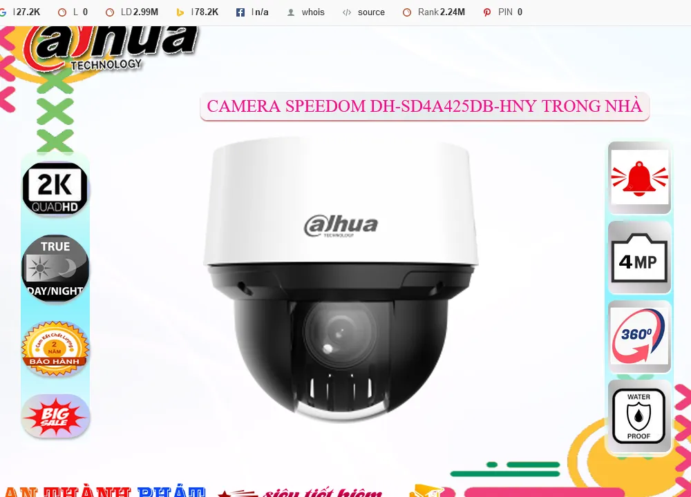 Camera dahua DH-SD4A425DB-HNY,thông số  Camera An Ninh  DH-SD4A425DB-HNY,DH-SD4A425DB-HNY Giá Hấp Dẫn,chức năng DH-SD4A425DB-HNY 4.0 megapixel ,DH-SD4A425DB-HNY Chất lượng nhất,Giá Bán DH-SD4A425DB-HNY,DH-SD4A425DB-HNY giá hấp dẫn,DH-SD4A425DB-HNY Bán Giá Rẻ,Nơi Lắp DH-SD4A425DB-HNY,sale DH-SD4A425DB-HNY,DH-SD4A425DB-HNY Chất lượng nhất