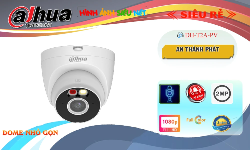 DH-T2A-PV sắc nét Dahua