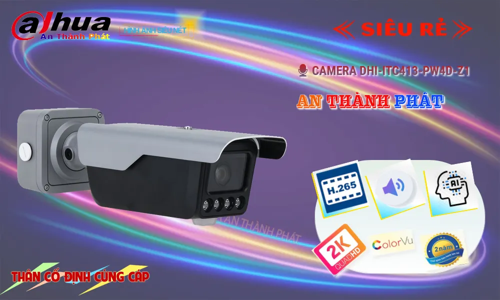 DHI-ITC413-PW4D-IZ1 sắc nét Dahua DHI-ITC413-PW4D-IZ1 sắc nét Dahua