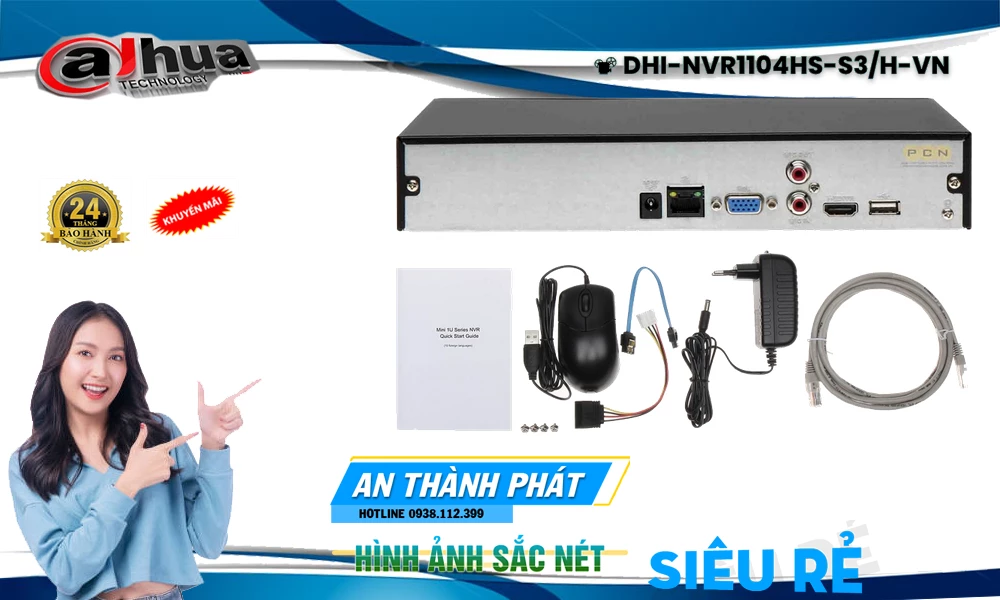 Đầu ghi DHI-NVR1104HS-S3-H