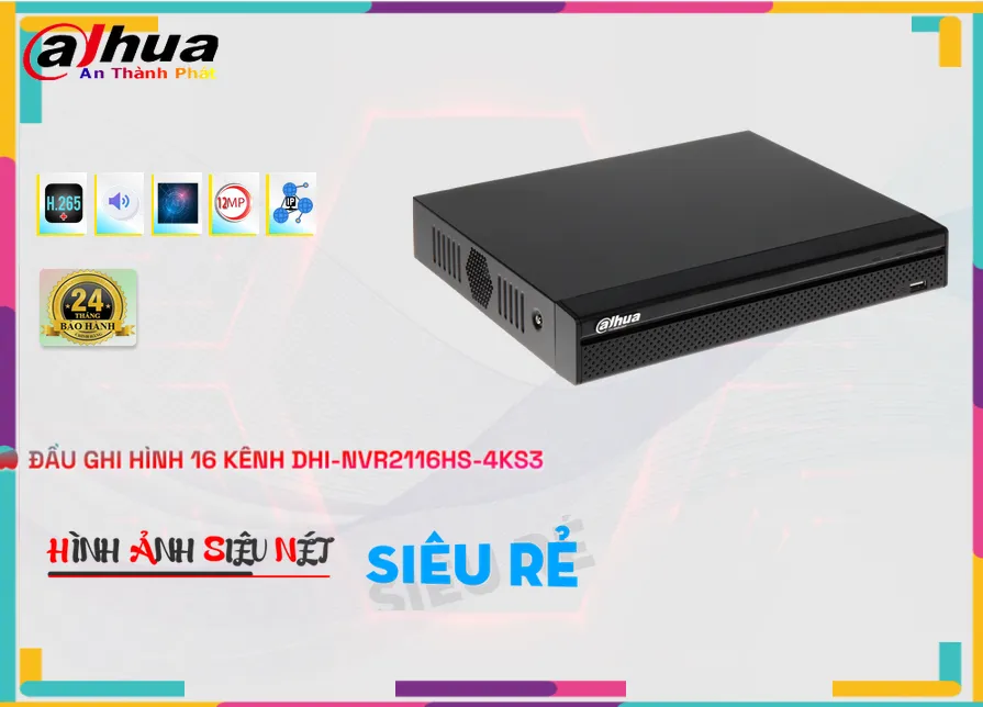 Đầu ghi Dahua DHI-NVR2116HS-4KS3 Mẫu Đẹp Đầu ghi Dahua DHI-NVR2116HS-4KS3 Mẫu Đẹp