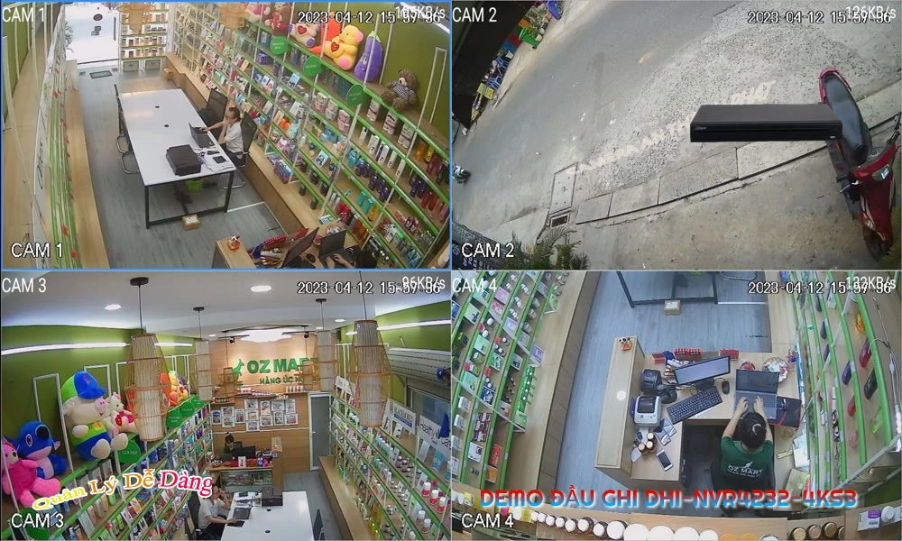 DHI-NVR4232-4KS3 Đầu Thu Dahua