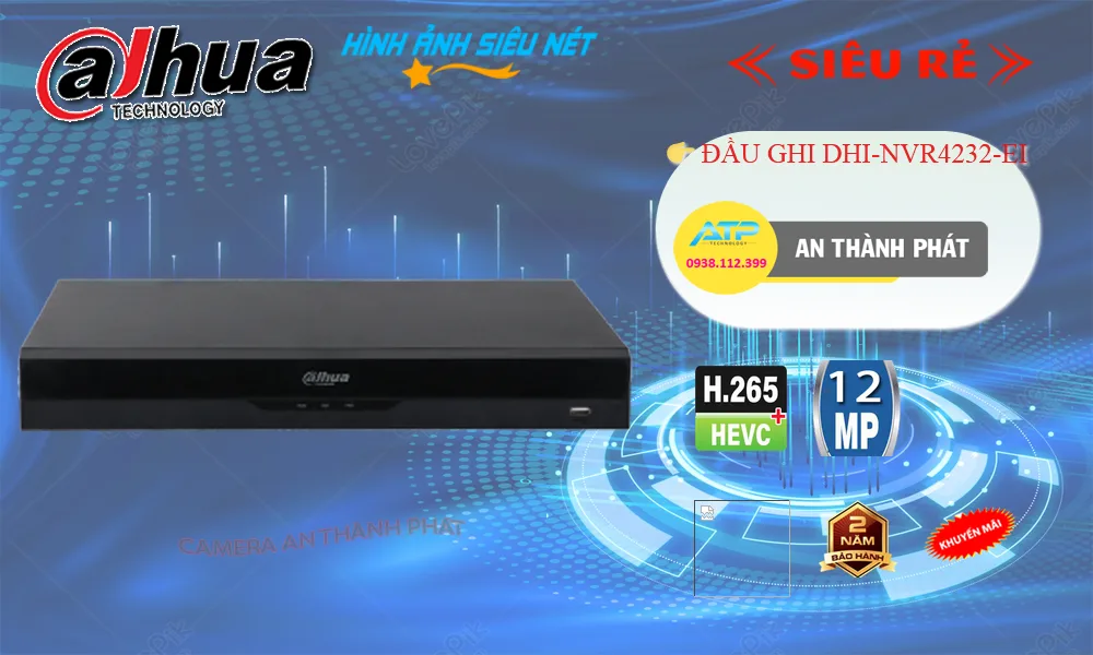 DHI-NVR4232-EI sắc nét Dahua DHI-NVR4232-EI sắc nét Dahua