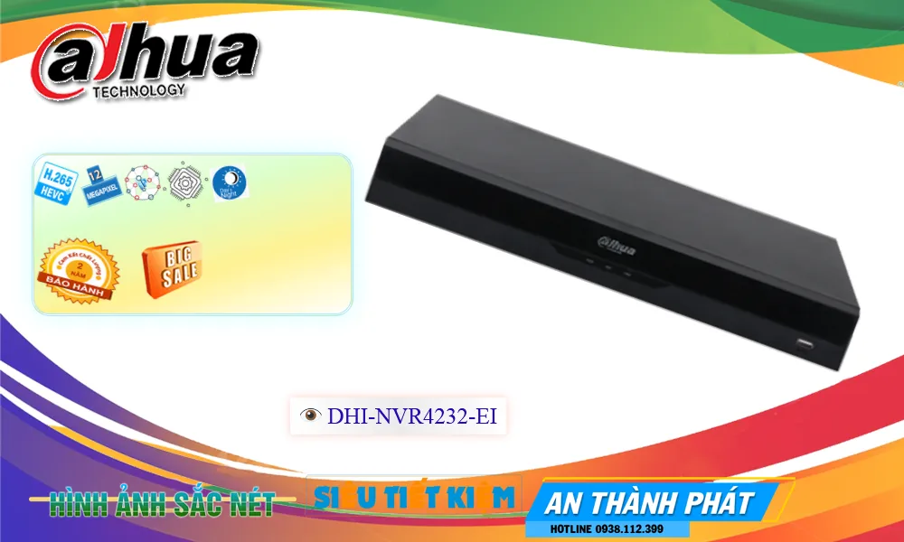 DHI-NVR4232-EI sắc nét Dahua DHI-NVR4232-EI sắc nét Dahua