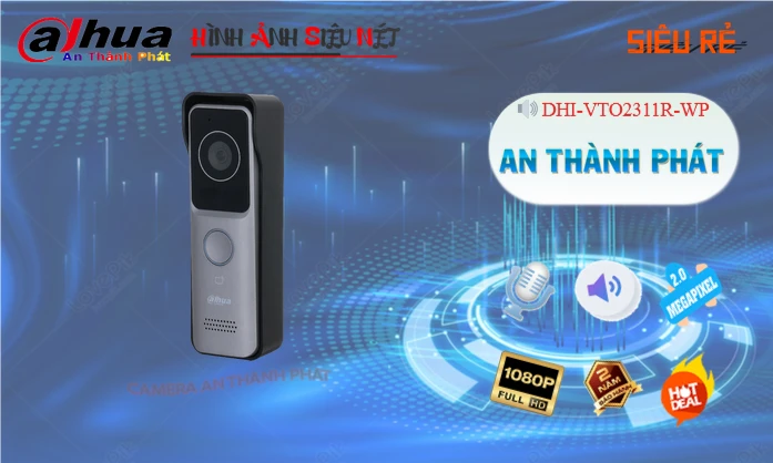 Dahua DHI-VTO2311R-WP  Thiết bị chuôn cửa