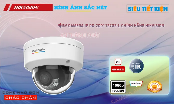 Camera Hikvision Chất Lượng DS-2CD1127G2-L Camera Hikvision Chất Lượng DS-2CD1127G2-L