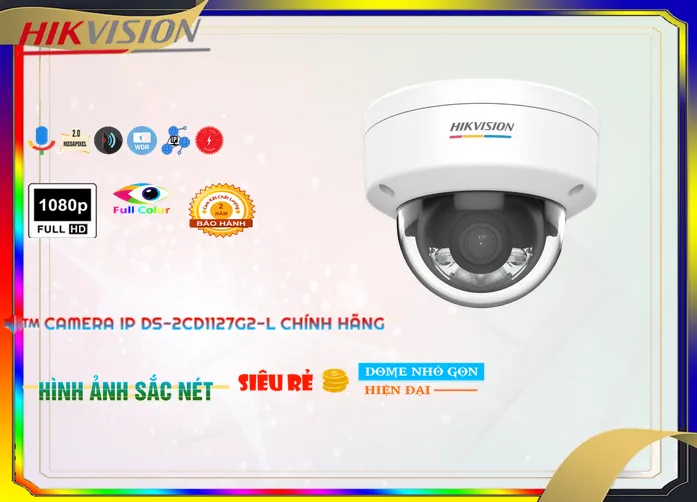 Camera Hikvision Chất Lượng DS-2CD1127G2-L Camera Hikvision Chất Lượng DS-2CD1127G2-L