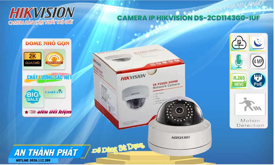 Camera DS-2CD1143G0-IUF Hikvision Camera DS-2CD1143G0-IUF Hikvision