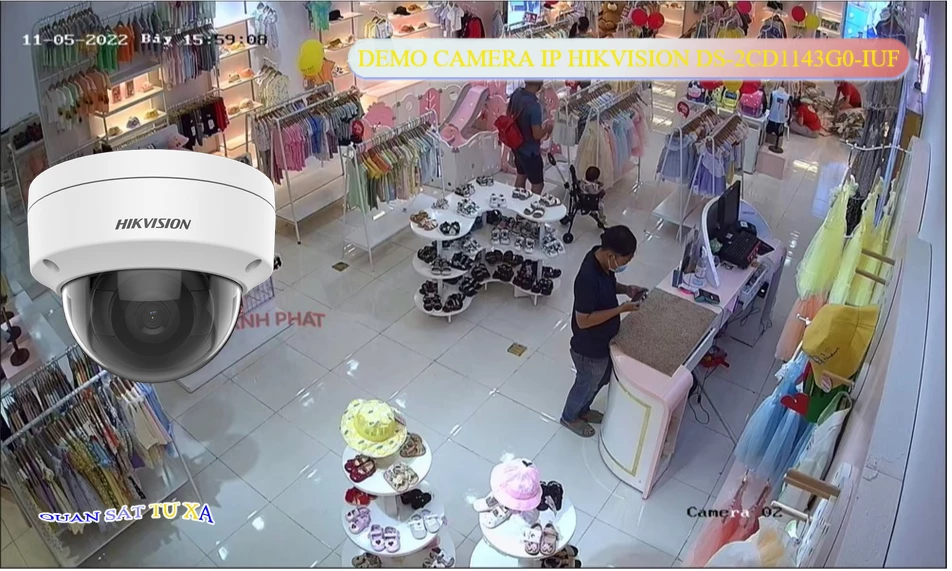 Camera DS-2CD1143G0-IUF Hikvision Camera DS-2CD1143G0-IUF Hikvision