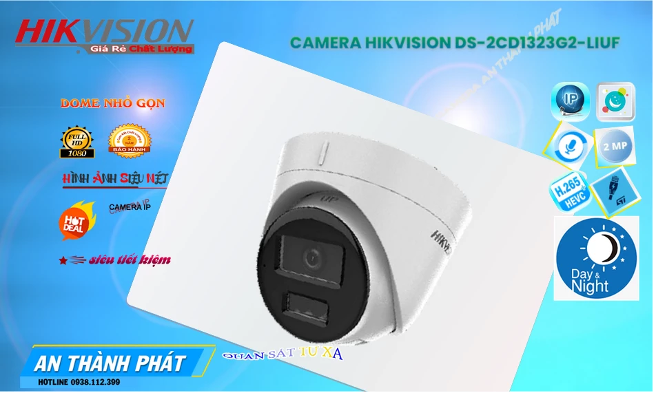 Camera DS-2CD1323G2-LIUF Hikvision Camera DS-2CD1323G2-LIUF Hikvision
