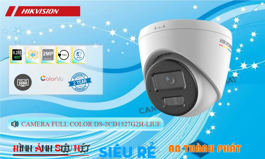 Camera Hikvision DS-2CD1327G2H-LIUF Camera Hikvision DS-2CD1327G2H-LIUF