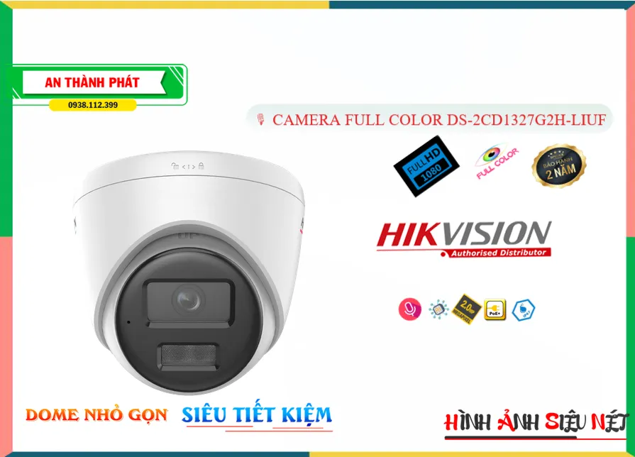 Camera Hikvision DS-2CD1327G2H-LIUF Camera Hikvision DS-2CD1327G2H-LIUF