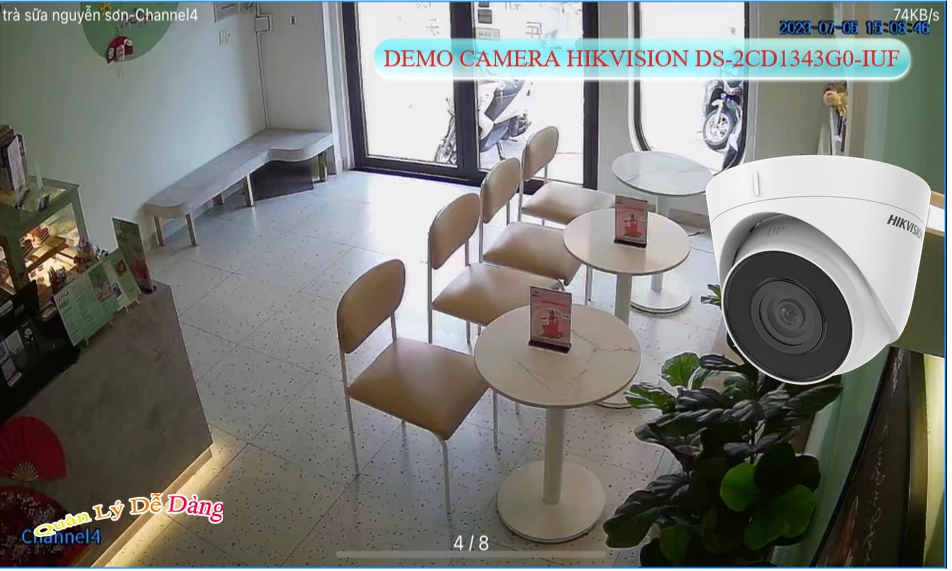 Camera DS-2CD1343G0-IUF Hikvision
